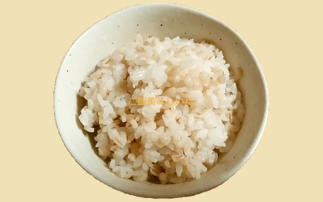 もち麦ご飯の炊き方・米2合を炊飯器で簡単手軽に食べやすく！